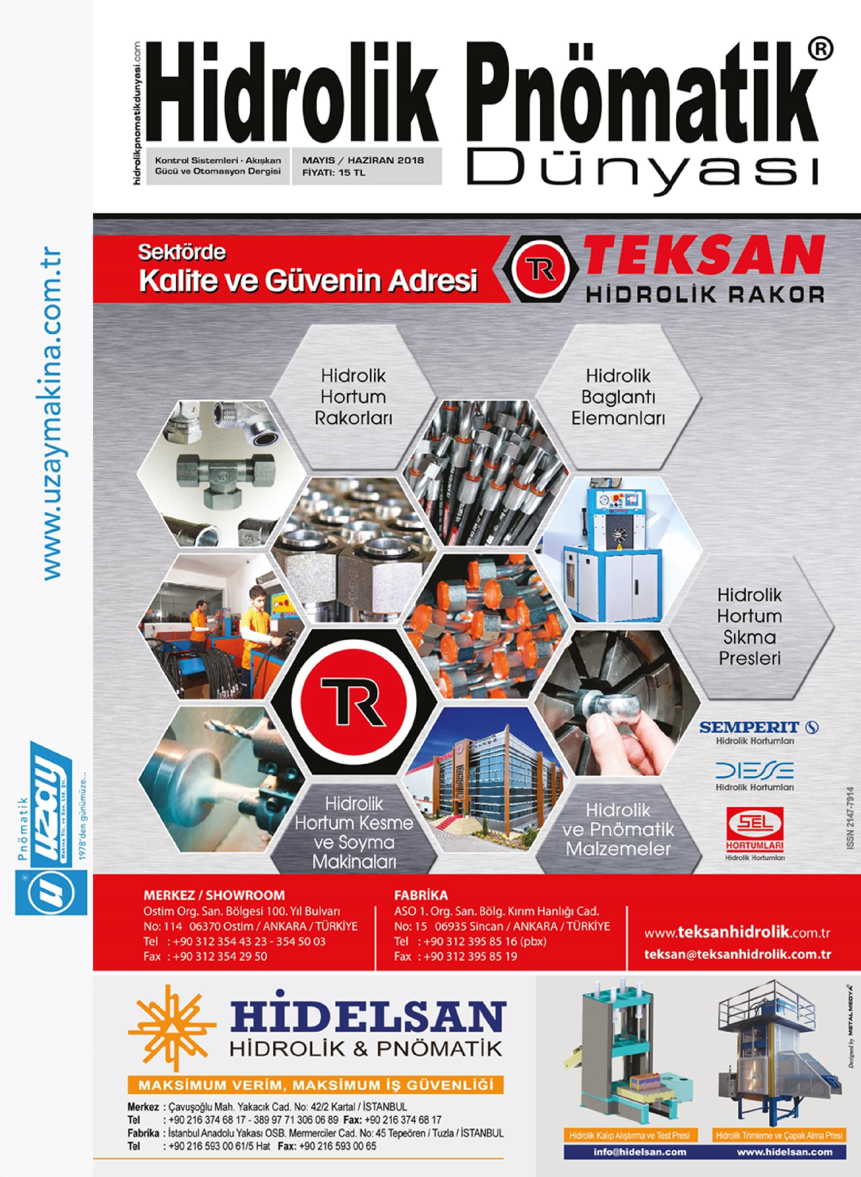 Hidrolik Pnömatik Dünyası - 38. Sayı - Aralık 2023